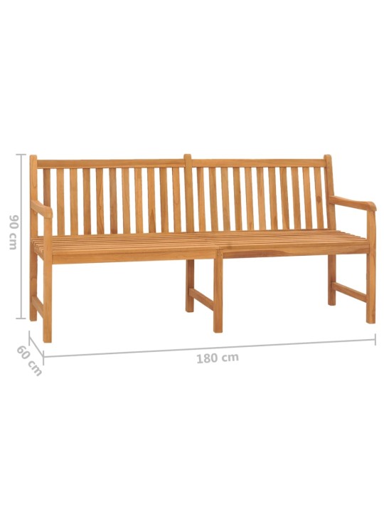 Dārza sols, 180 cm, masīvs tīkkoks