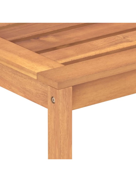 Dārza sols, 150 cm, masīvs tīkkoks