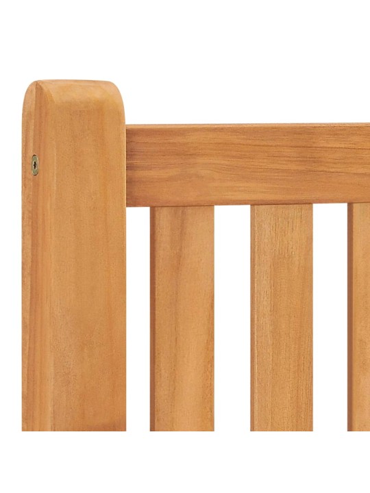 Dārza sols, 114 cm, masīvs tīkkoks