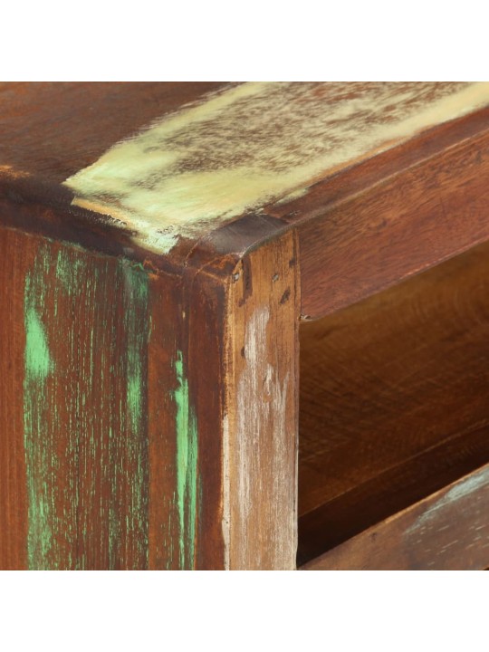 Tv skapītis, daudzkrāsains, 110x30x40 cm, pārstrādāts masīvkoks