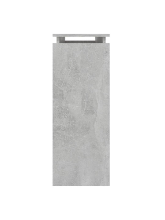 Konsoles galdiņš, betonpelēks, 102x30x80 cm, skaidu plāksne