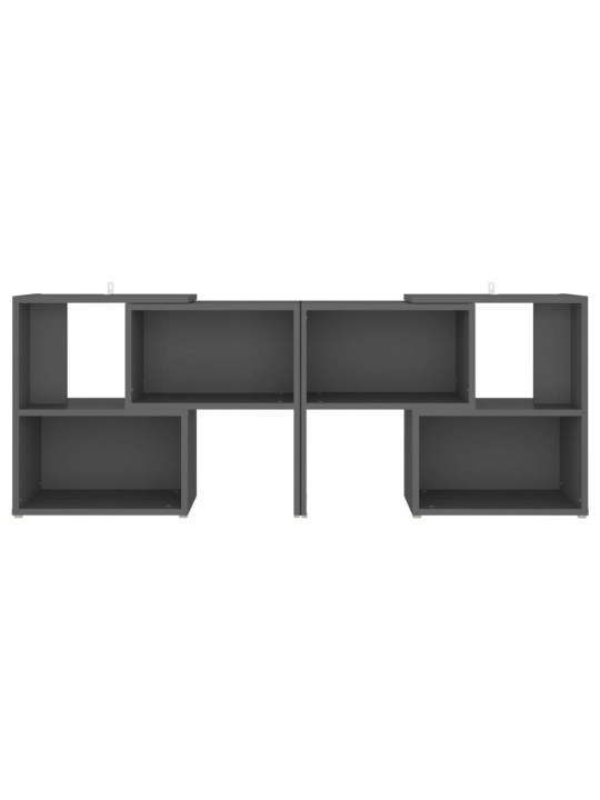 Tv plaukts, pelēks, 104x30x52 cm, inženierijas koks