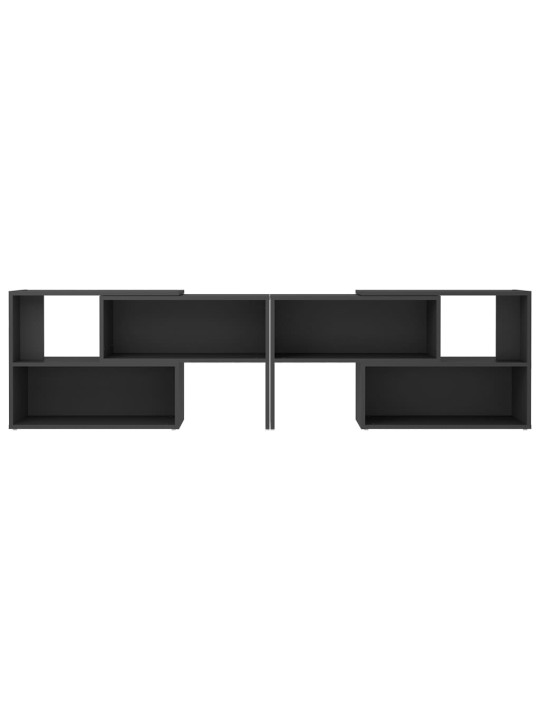 Tv plaukts, pelēks, 149x30x52 cm, inženierijas koks