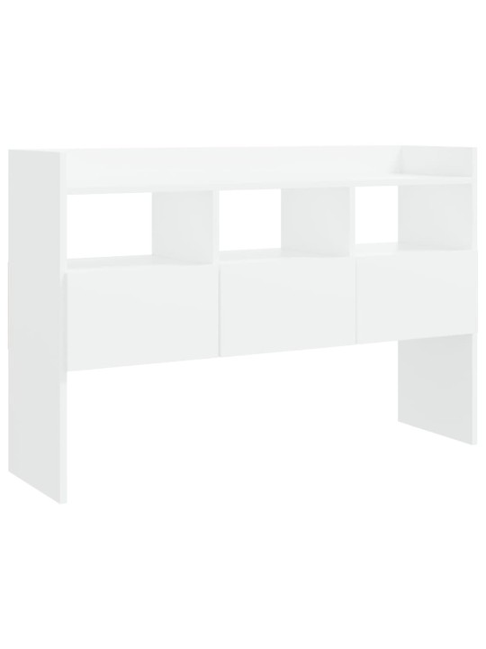 Kumode, balta, 105x30x70 cm, inženierijas koks