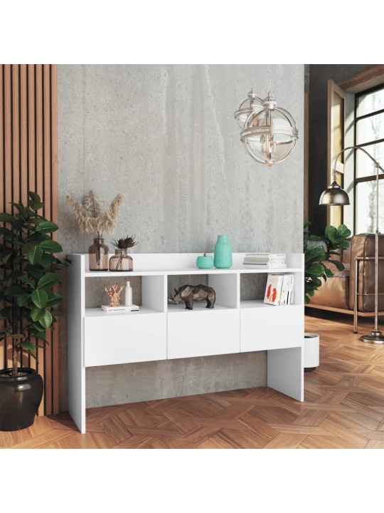 Kumode, balta, 105x30x70 cm, inženierijas koks