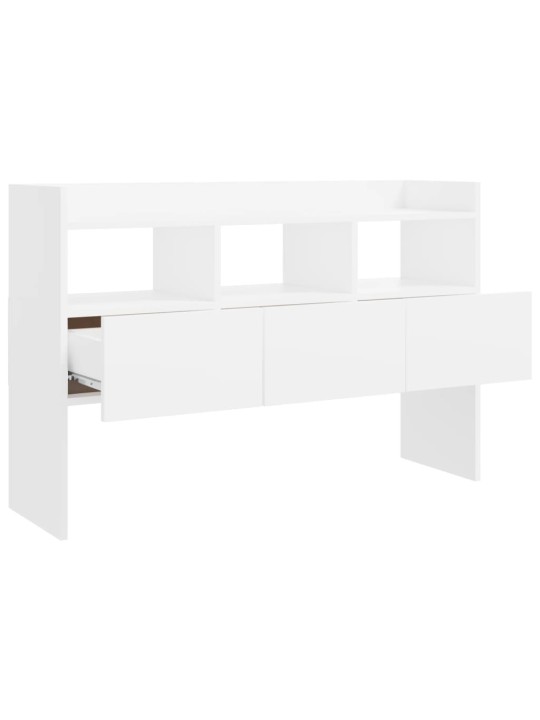 Kumode, balta, 105x30x70 cm, inženierijas koks