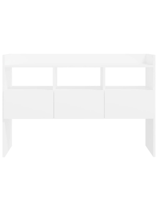Kumode, balta, 105x30x70 cm, inženierijas koks