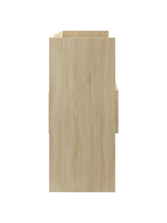 Kumode, ozolkoka krāsā, 105x30x70 cm, inženierijas koks