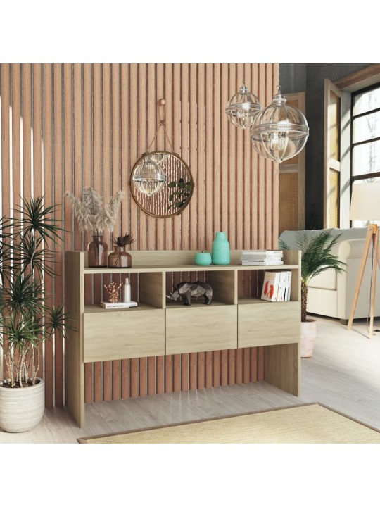 Kumode, ozolkoka krāsā, 105x30x70 cm, inženierijas koks