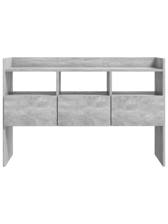 Kumode, betona pelēka, 105x30x70 cm, inženierijas koks