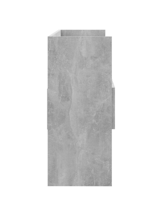 Kumode, betona pelēka, 105x30x70 cm, inženierijas koks