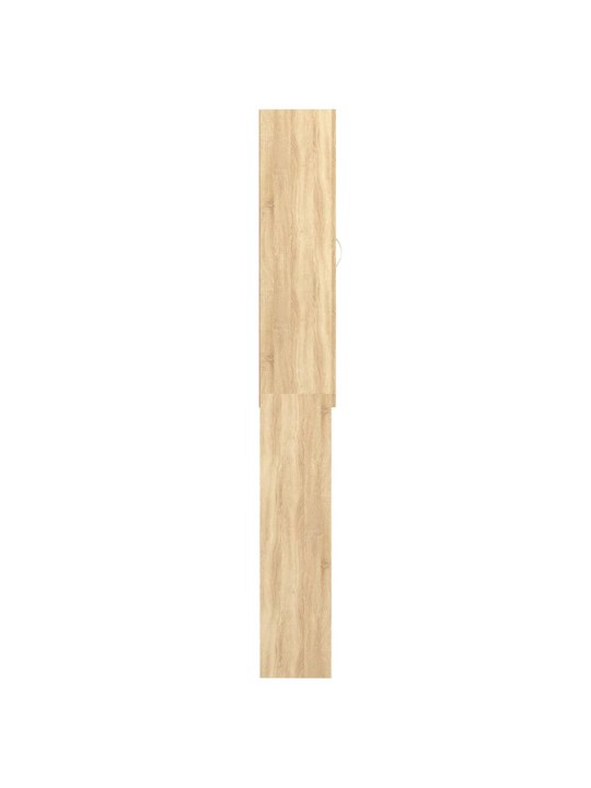 Veļasmašīnas skapītis, 64x25,5x190 cm, ozolkoka krāsa
