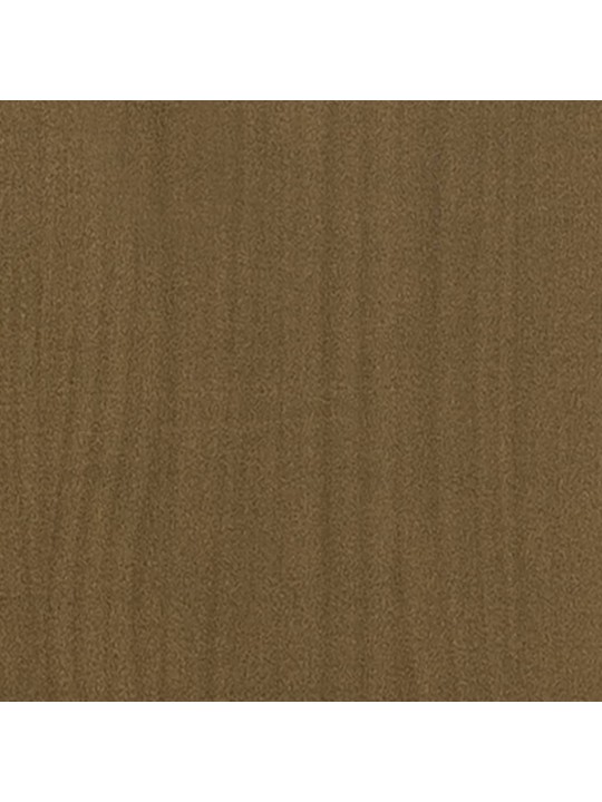Grāmatu plaukts, medus brūns, 40x35x167,5 cm, priedes masīvkoks