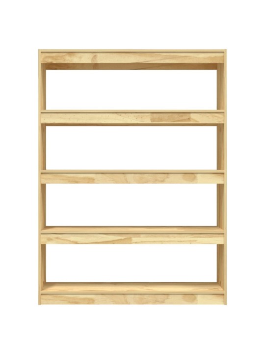 Grāmatu plaukts, 100x30x135,5 cm, priedes masīvkoks