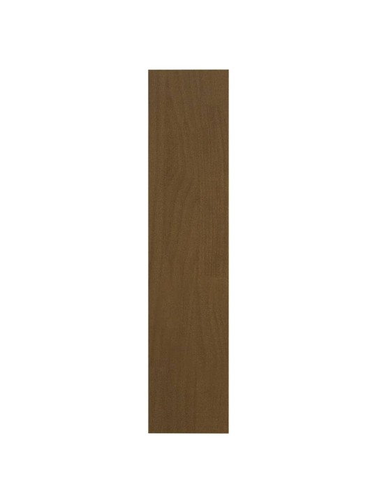 Grāmatu plaukts, medus brūns, 100x30x135,5 cm, priedes koks