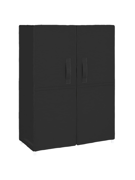 Apavu skapis, melns, 60x28x90 cm, audums