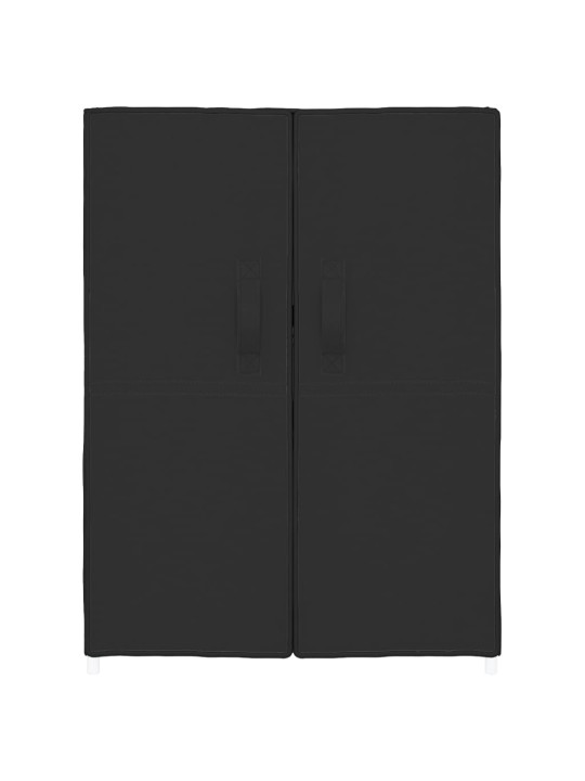 Apavu skapis, melns, 60x28x90 cm, audums