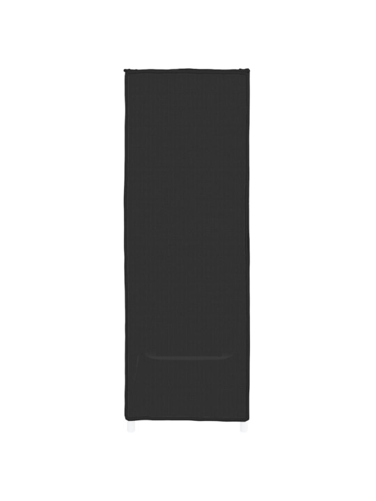Apavu skapis, melns, 60x28x90 cm, audums