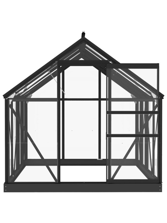 siltumnīcas rezerves rāmi, antracītpelēks, 155x103x191 cm