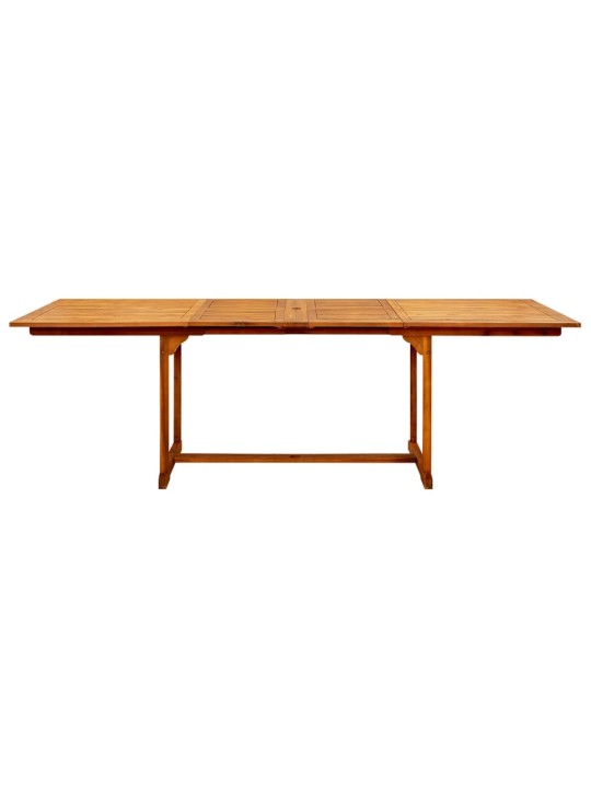 Dārza galds, (160-240)x100x75 cm, akācijas masīvkoks