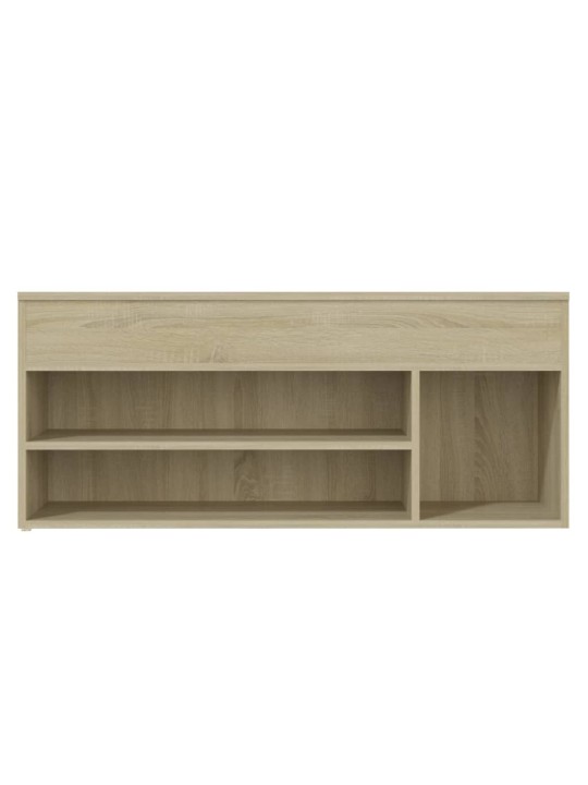 Apavu plaukts, ozolkoka krāsa, 105x30x45 cm, skaidu plāksne