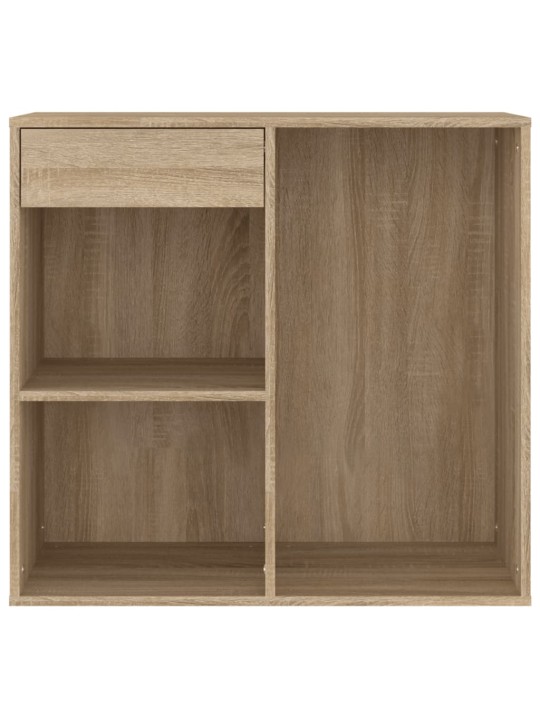 Kosmētikas plaukts, ozolkoka, 80x40x75 cm, inženierijas koks