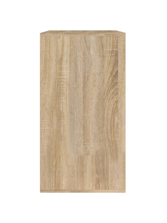 Kosmētikas plaukts, ozolkoka, 80x40x75 cm, inženierijas koks