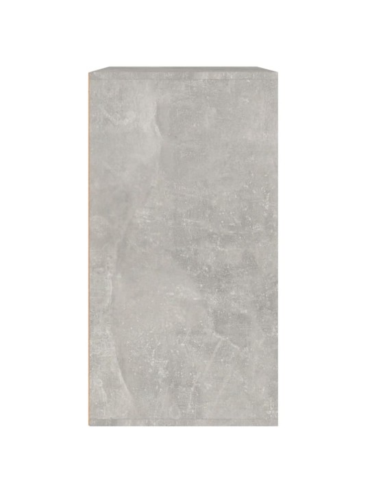 Kosmētikas plaukts, betonpelēks, 80x40x75 cm, inženierijas koks