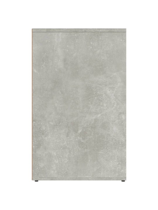 Kosmētikas plaukts, betonpelēks, 80x40x65 cm, inženierijas koks