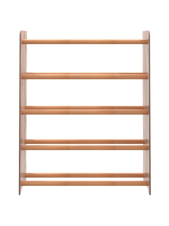 Apavu plaukts, brūns, 65x24x81 cm, inženierijas koks