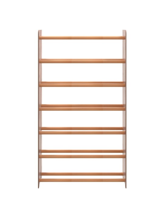 Apavu plaukts, brūns, 65x24x117 cm, inženierijas koks