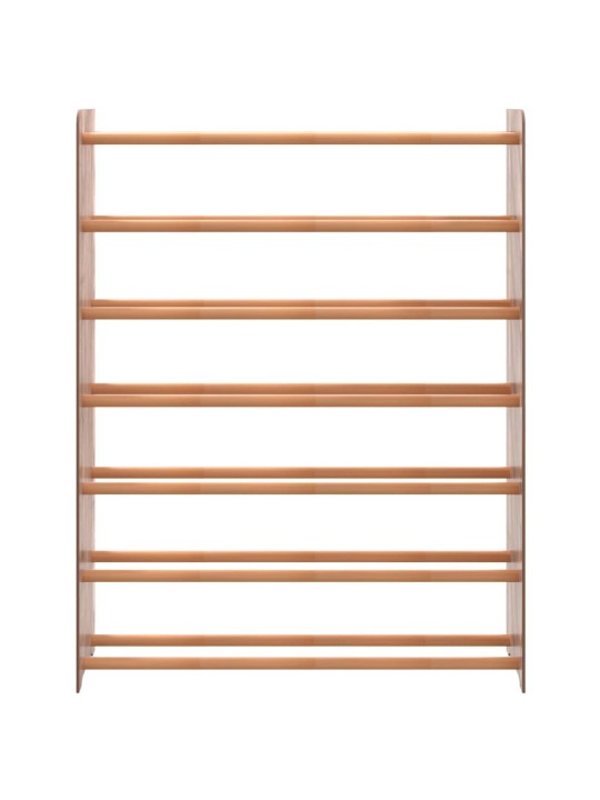 Apavu plaukts, brūns, 90x24x117 cm, inženierijas koks