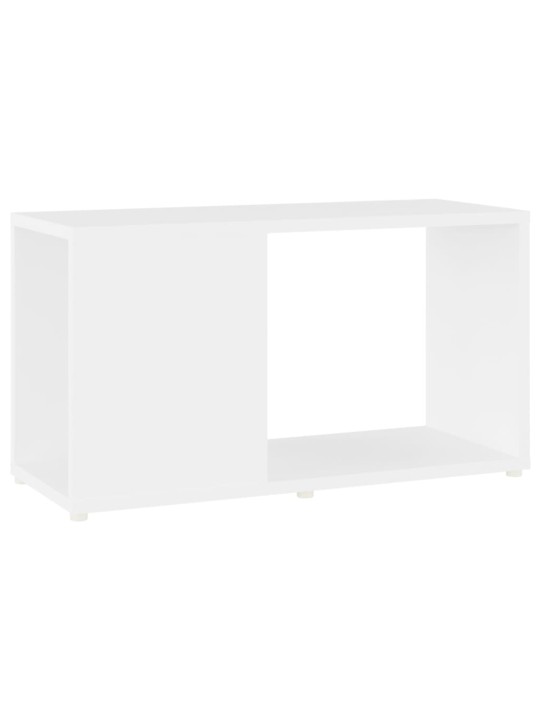 Tv skapis, balts, 60x24x32 cm, inženierijas koks