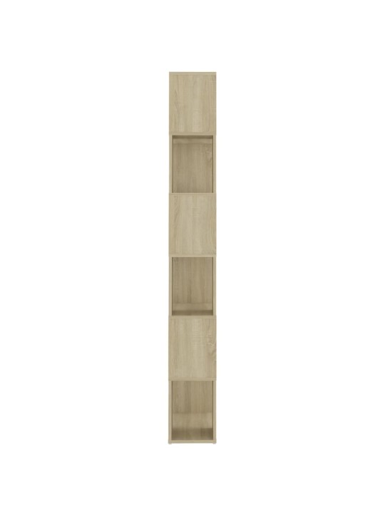 Grāmatu plaukts, 60x24x186 cm, ozolkoka, inženierijas koks