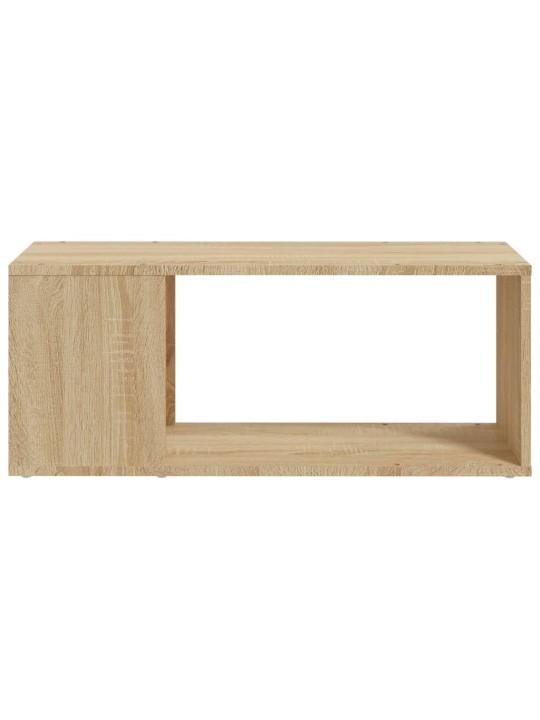Tv plaukts, ozolkoka krāsa, 80x24x32 cm, inženierijas koks