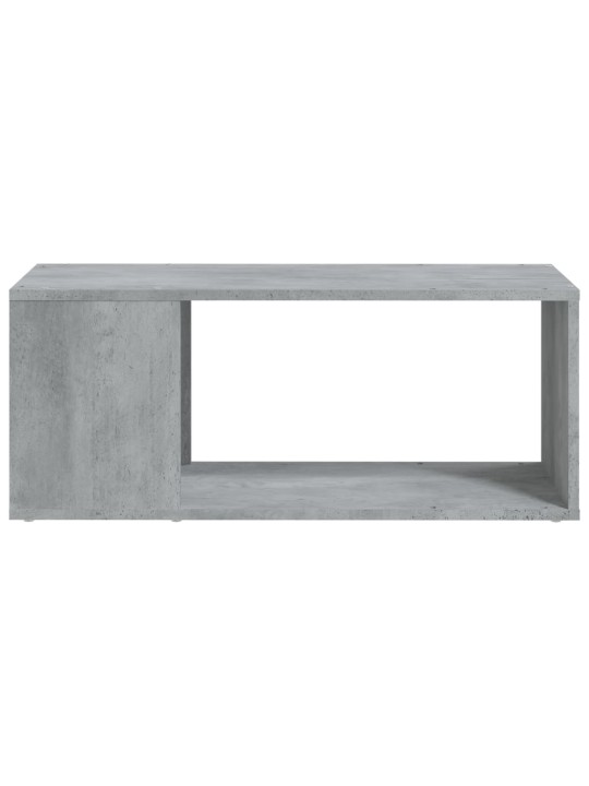 Tv plaukts, betona pelēks, 80x24x32 cm, inženierijas koks
