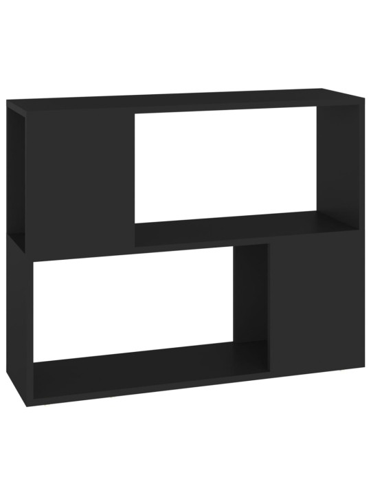 Tv plaukts, melns, 80x24x63 cm, inženierijas koks