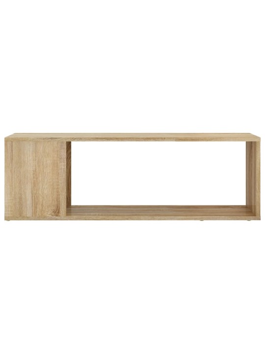 Tv plaukts, ozolkoka krāsa, 100x24x32 cm, inženierijas koks