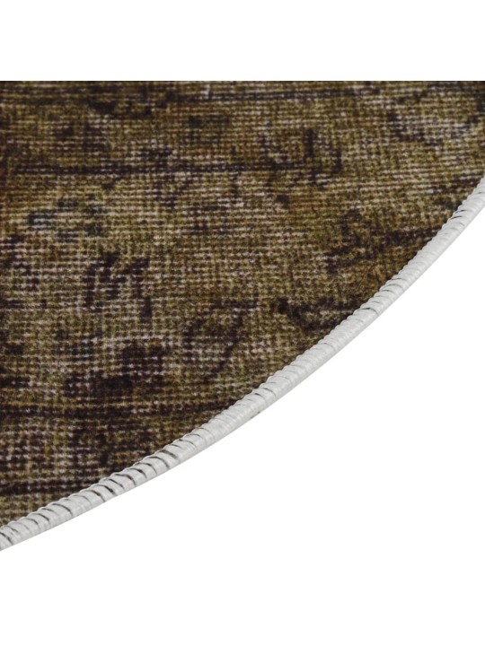 Paklājs, φ 120 cm, mazgājams, neslīdošs, daudzkrāsains