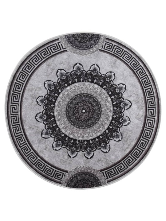 Paklājs, φ 120 cm, mazgājams, neslīdošs, daudzkrāsains