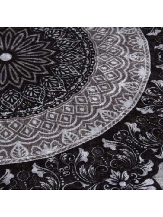 Paklājs, φ 120 cm, mazgājams, neslīdošs, daudzkrāsains