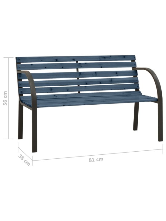 Bērnu dārza sols, 81 cm, ķīniešu egles koks, pelēks