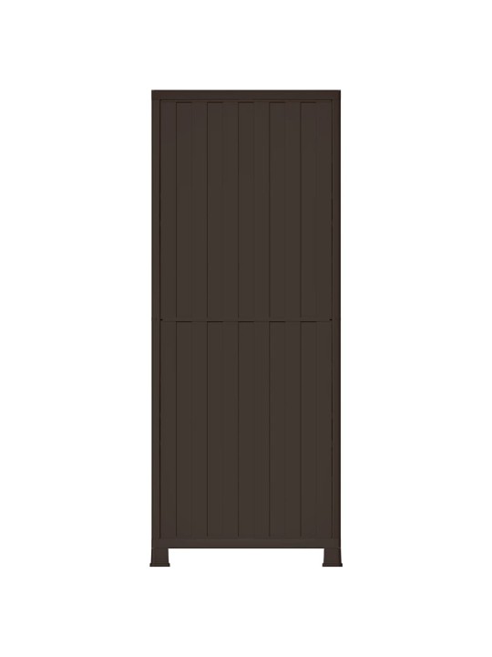 Skapītis, 68x39x171,5cm, plastmasa, rotangpalmas pinuma dizains