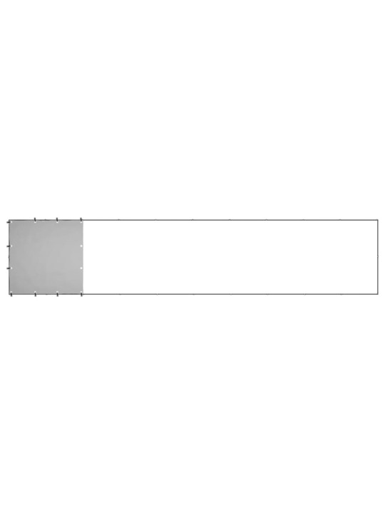Suņu voljērs, melns, 6,05 m², tērauds