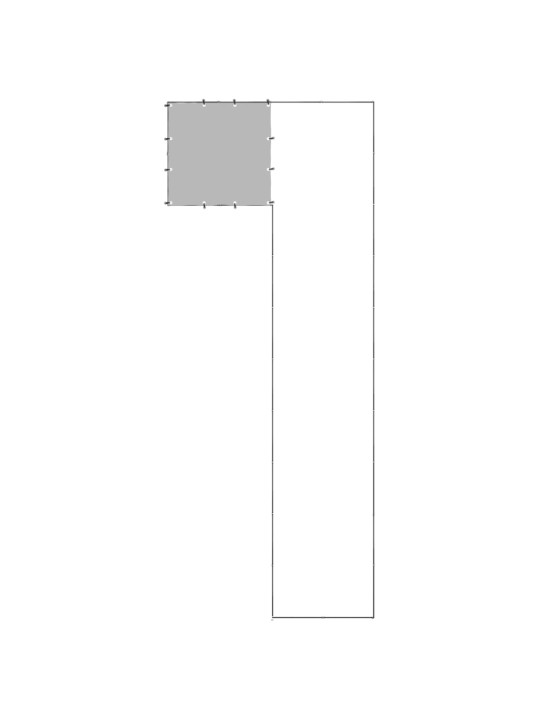 Suņu voljērs, melns, 7,26 m², tērauds