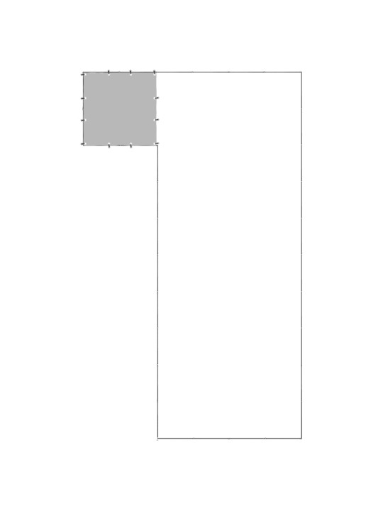 Suņu voljērs, 13,31 m², tērauds, melns