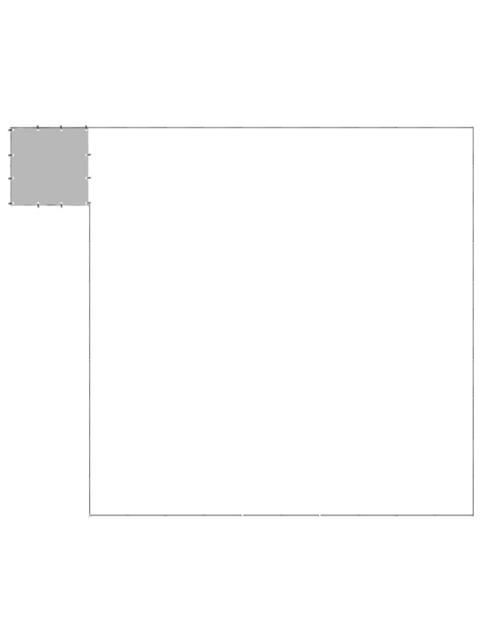 Suņu voljērs, 31,46 m², tērauds, melns