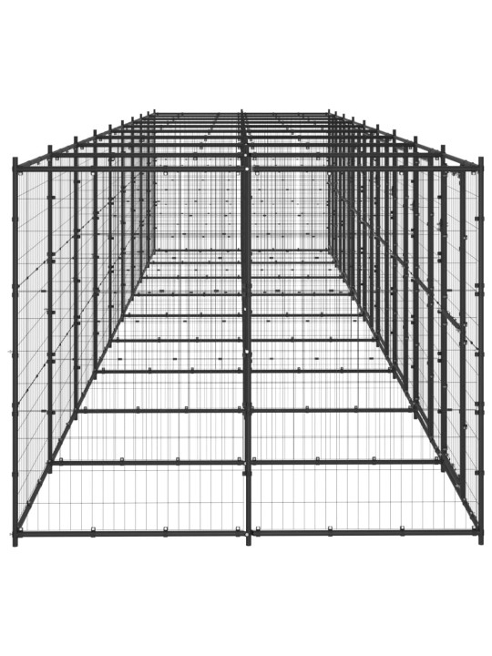 Suņu voljērs, 21,78 m², tērauds