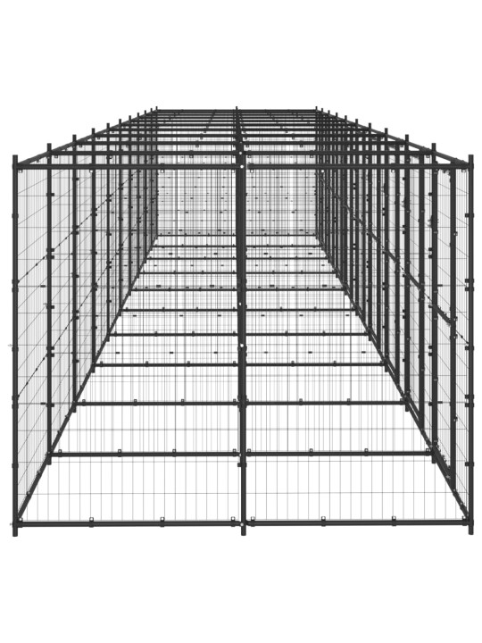 Suņu voljērs, 24,2 m², tērauds