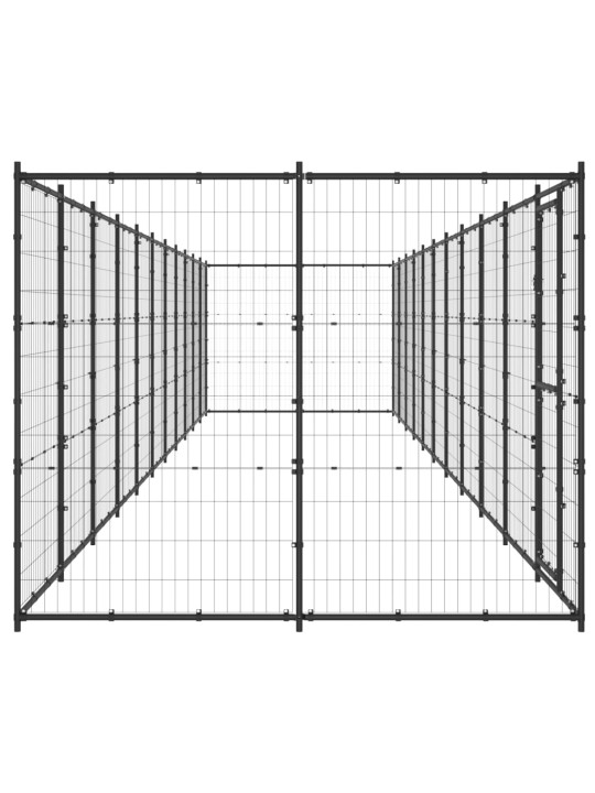 Suņu voljērs, 26,62 m², tērauds